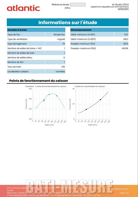 BATI-MESURE exemple de calcul d'un DIMENSIONNEMENT ventilation Page4