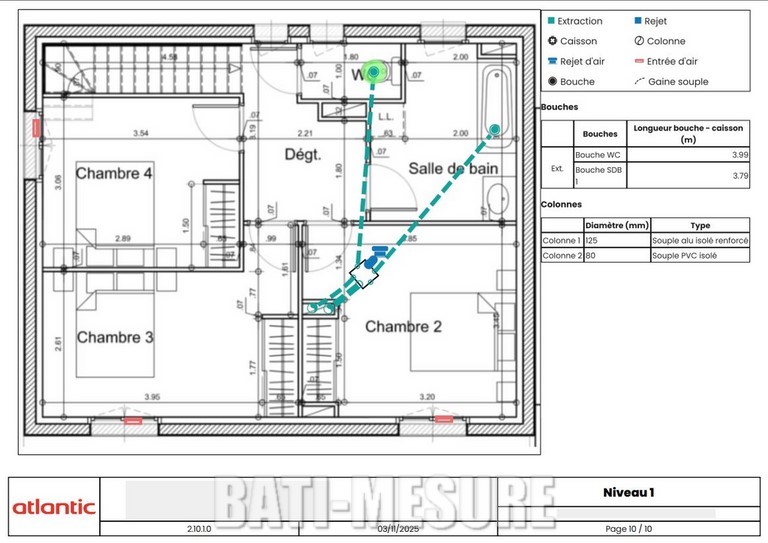 BATI-MESURE exemple de calcul d'un DIMENSIONNEMENT ventilation Page8