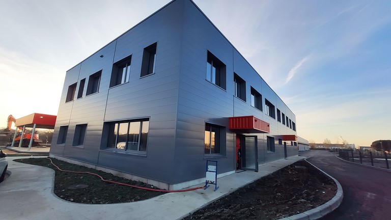 Infiltrométrie Plateforme Logistique BATI-MESURE